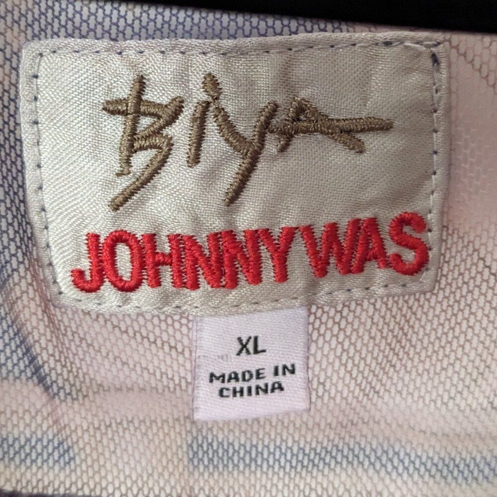 Johnny Was Sheer Boho Maxi Dress in Purple with Red and Gold Accents - Picture 13 of 15